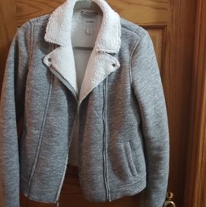 OLD NAVY SHERPA COAT/JACKET M TALL